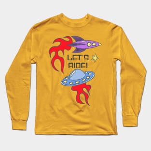 Ride Rocket, Ride Long Sleeve T-Shirt